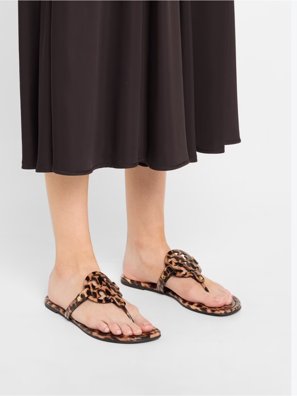 TORY BURCH MILLER PRINTED PATENT
SANDAL Color:Classic Leopard
$200 Sz 8.5 gently